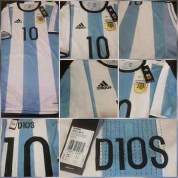 Camiseta Selección Argentina Eliminatorias 2018 Adizero 10 DIOS