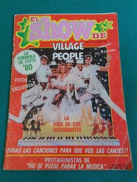 El Show de Village People . Revista musica letras 1980