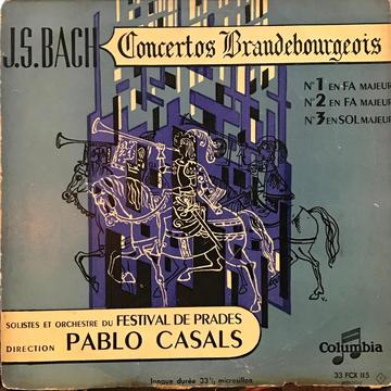 LP francés de la Orquesta Festival de Prades año 1950