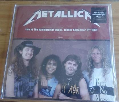 Vinilo Lp Metallica Importado Vivo Londres 180 Grs