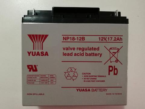 Batería Gel 12v 17 Amp Yuasa