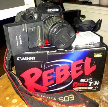 Canon Eos T3I Lente Kit 1855mm EXCELENTE PARA COMENZAR EN LA FOTOGRAFIA