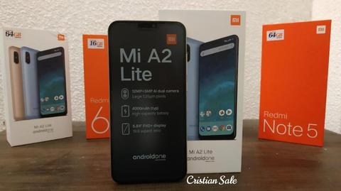 Mi A2 Lite 3gb de Ram 32gb de Interna