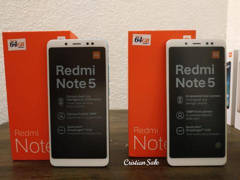 Xiaomi Note 5 hasta 12 Cuotas