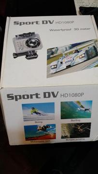 Filmadora Sport DV HD1080P Waterfproof 30 meter