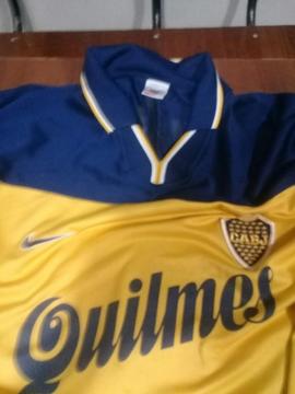 camiseta Boca Juniors Nike Quilmes 1998