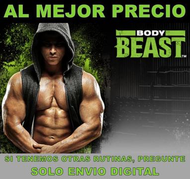 Body Beast Rutina Ejercicio En Casa Con Pesas Fitness Gym