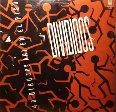 Disco vinilo Divididos 40 Dibujos Original 1989 Impecable