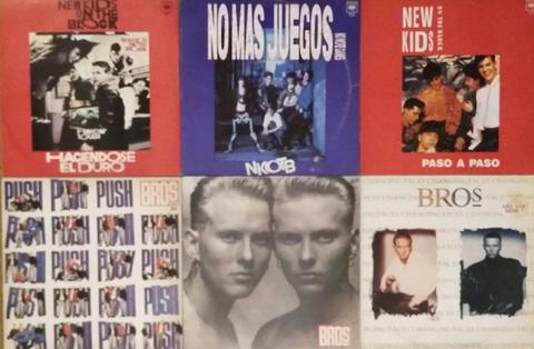 Disco vinilo New Kids On The Block Bross 6 LPs Originales Nuevos