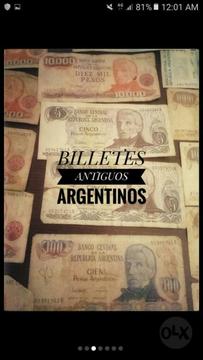 Monedas Y Billetes Argentinos