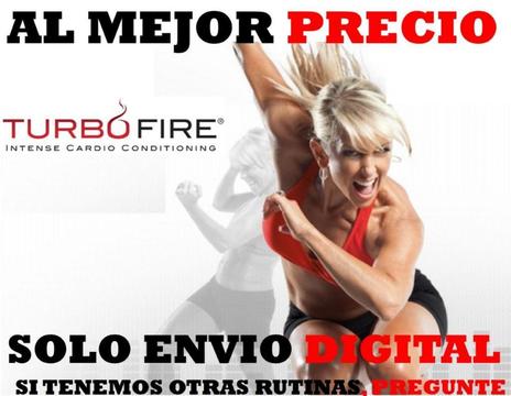 Turbofire Rutina Ejercicio Fitness Cardio Adelgaza Y Tonifica desde casa