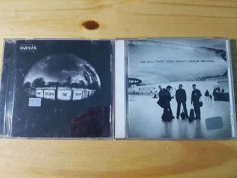 U2 Oasis 2Cds *All that you Don't believe* Buen estado!