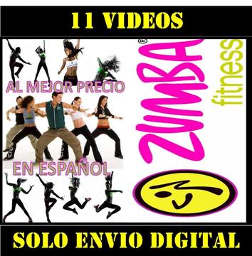 Zumba Fitness 11 Videos En Español Bailoterapia En Casa para adelgazar o tonificar tu cuerpo