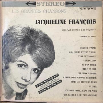 LP de Jacqueline François año 1964