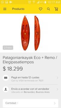 Kayak Patagonian Eco