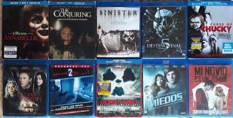 Vendo 24 Peliculas Originales en Bluray