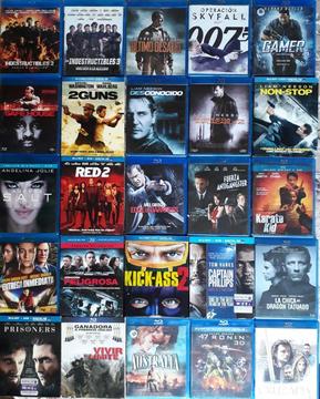 Vendo 25 Peliculas Originales en Bluray