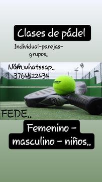 Clases Particulares de Padel