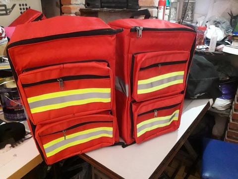 Mochila Bolso Paramedico Bomberos Salud