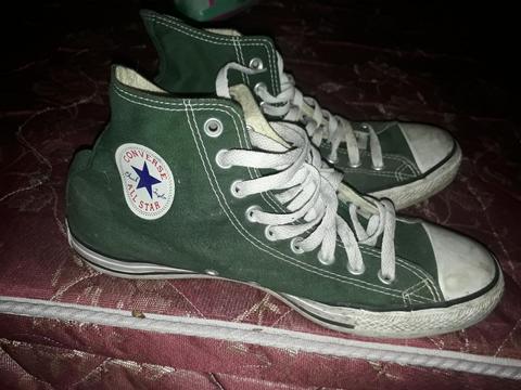 Zapatillas All Star Converse Nueva Verde