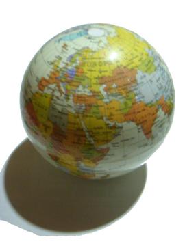 Globo Terraqueo Planisferio 10cms Adorno Escritorio Mundo