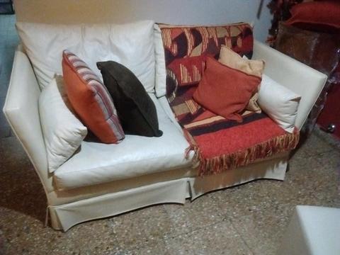 sillon de dos cuerpos puff mesa ratona