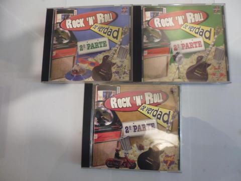 3 CD USADOS ROCK N ROLL DE VERDAD