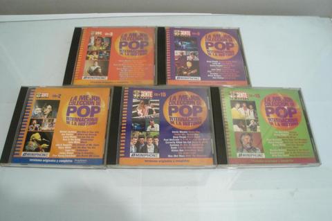 CD USADOS DE MUSICA POP INTERNACINAL