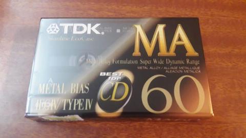 Cassette Tdk Ma 60 Original
