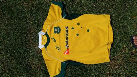 Vendo Camiseta Selección de Australia de Rugby Original