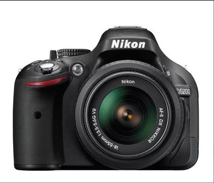 Nikon D5200 Kit 1855 Bateria Extra Bolso Memory 16gb