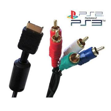Cable Audio Y Video Componente 5 Rca Ps2 Y Ps3 Lcd Playstation