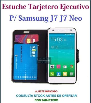 Funda Estuche Ejecutivo Tarjetero Samsung J7 J7 Neo Oferta Tribunales