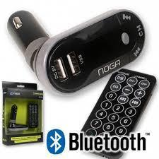 Transmisor bluetooth de audio y MP3 para autoManos libres