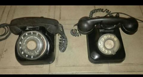 Teléfono Antiguo Negro