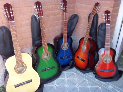 Guitarras Criollas, Nuevas con Funda, de estudio, buena calidad