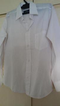 CAMISA TALLE 12 Y ZAPATOS NRO 35.COMUNION