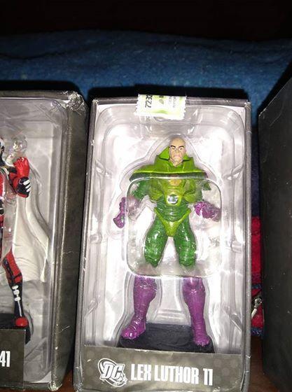Lex Luthor figura de Plomo DC Aguilar caja cerrada