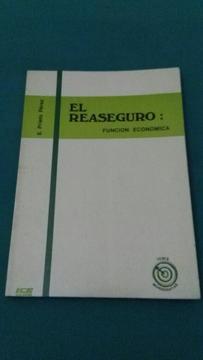 El Reaseguro . Funcion Economica . Prieto Perez . Libro seguro España 1973
