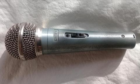 Micrófono SHURE 12A Made in Mexico