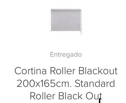 Cortina Roller Black Out