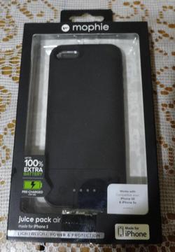 FUNDA CARGADOR PARA IPHONE 5 Y SE