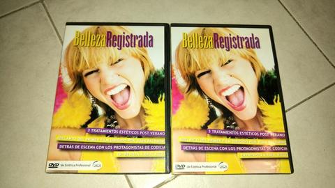 2 DVD Belleza Registrada c/u $25