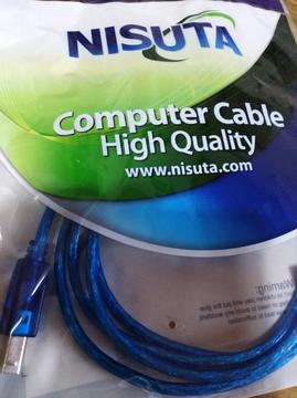 Cable Usb para Impresora Nuevo