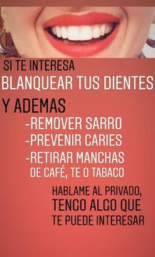 Dentifrico Blanqueador
