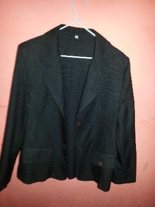 blazers mujer color negro