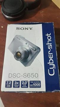 Vendo Urgente Cámara Sony Cybershot 650