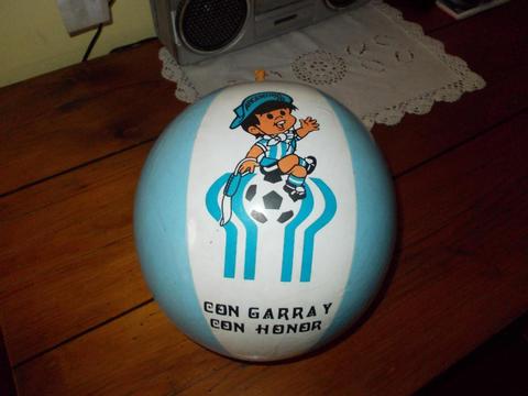 Pelota De Hule Argentina Mundial 78 Coleccionistas Vintage