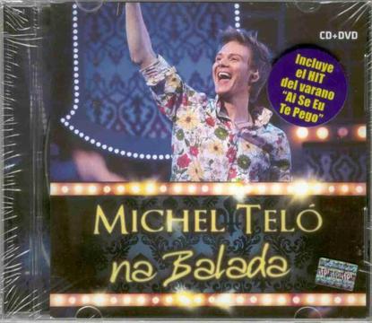 CD DVD MICHEL TELO NA BALADA