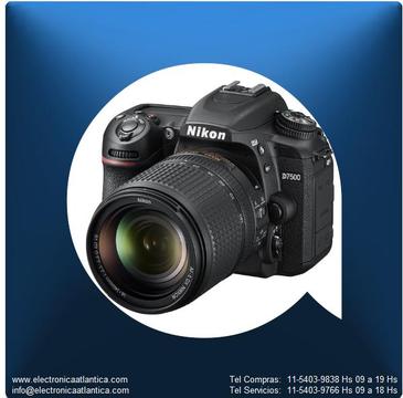 Camara Reflex Digital Nikon D7500 Kit 18 140 Local Gtia !!